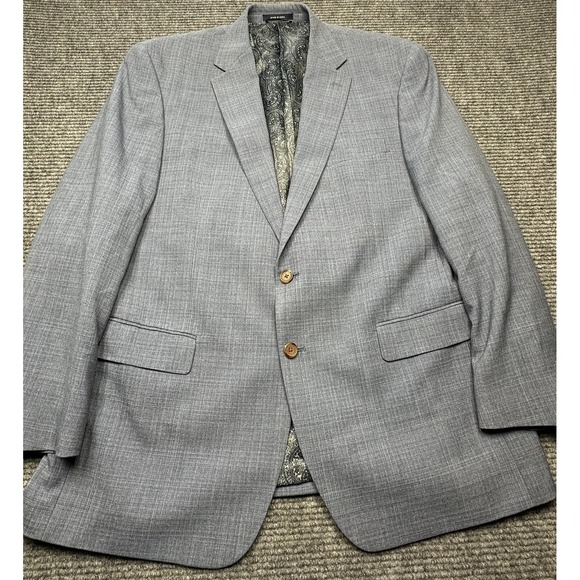 Ralph Lauren‎ Blazer Mens 46 Regular Sport Coat Paisley Lining Linen Dillard's